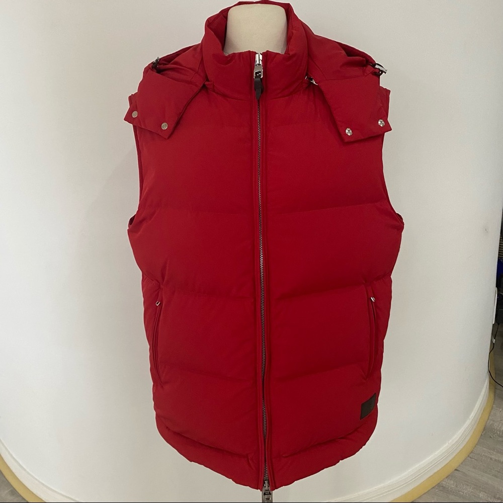 Dunhill Red Puffer Vest